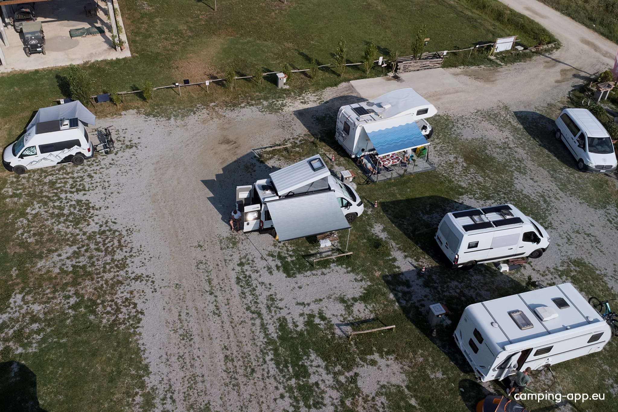 Area Sosta Camper Roma Nord — Sítio para autocaravanas in Roma