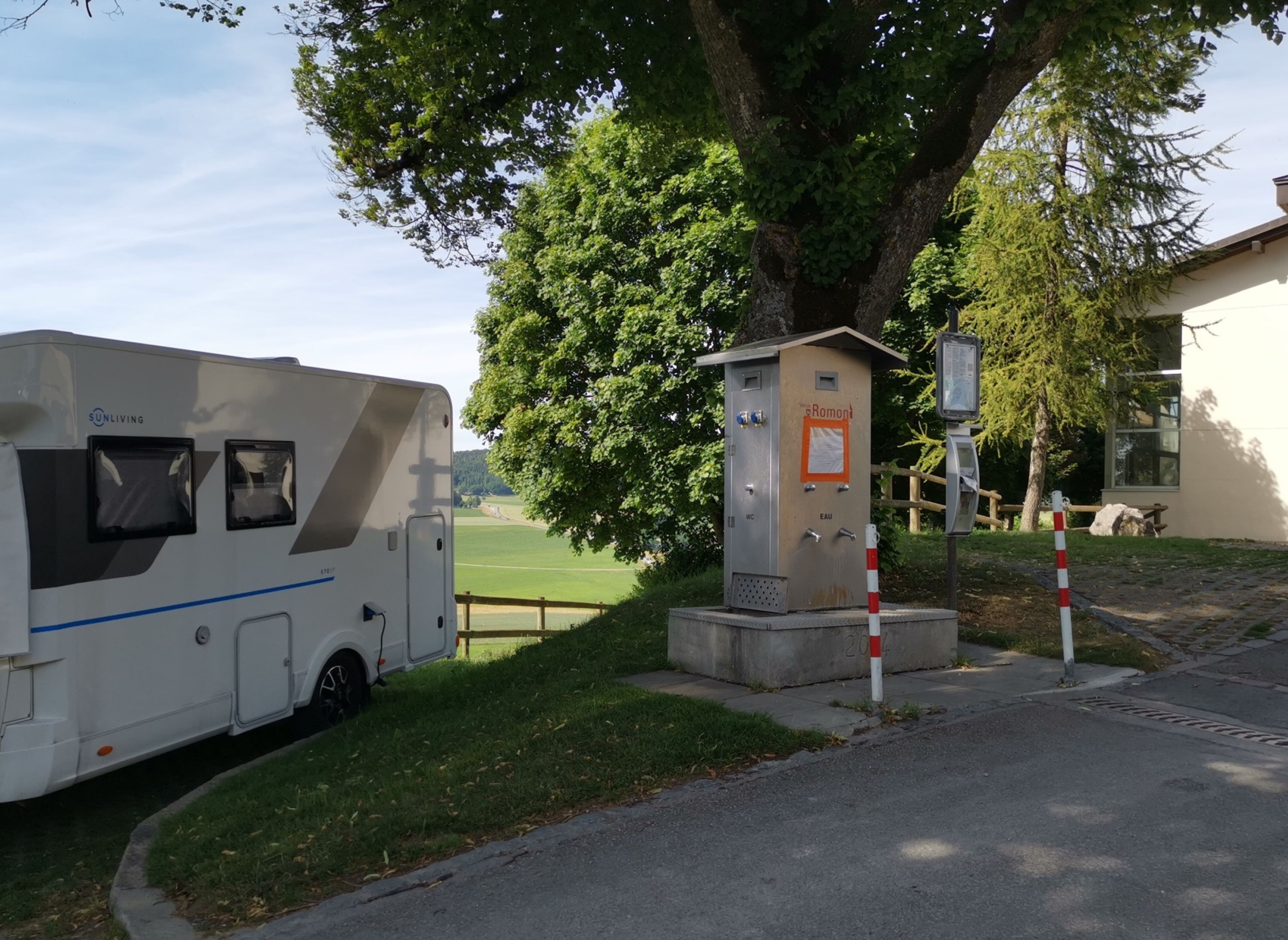 Stellpatz Romont — Stellplatz in  Romont