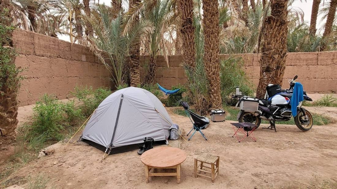 Camping Palmeraie d'Amezrou — Camping Site in Zagora