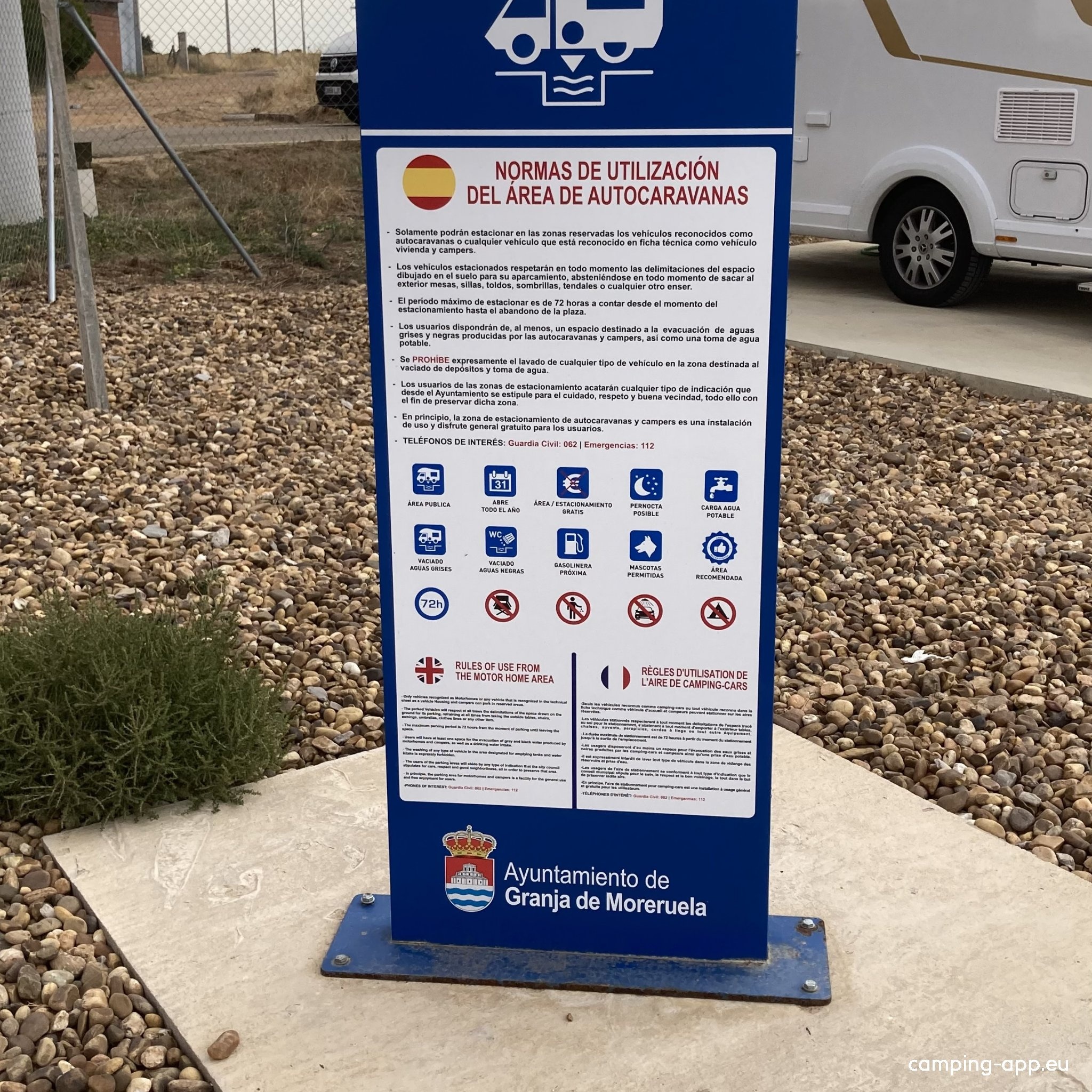 Granja de Moreruela — Sítio para autocaravanas in Granja de Moreruela