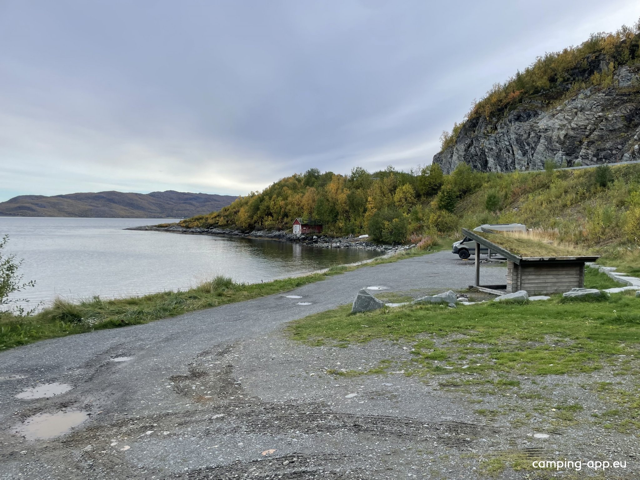 Fornesvika Rasteplass — Parcheggio pubblico in Alta