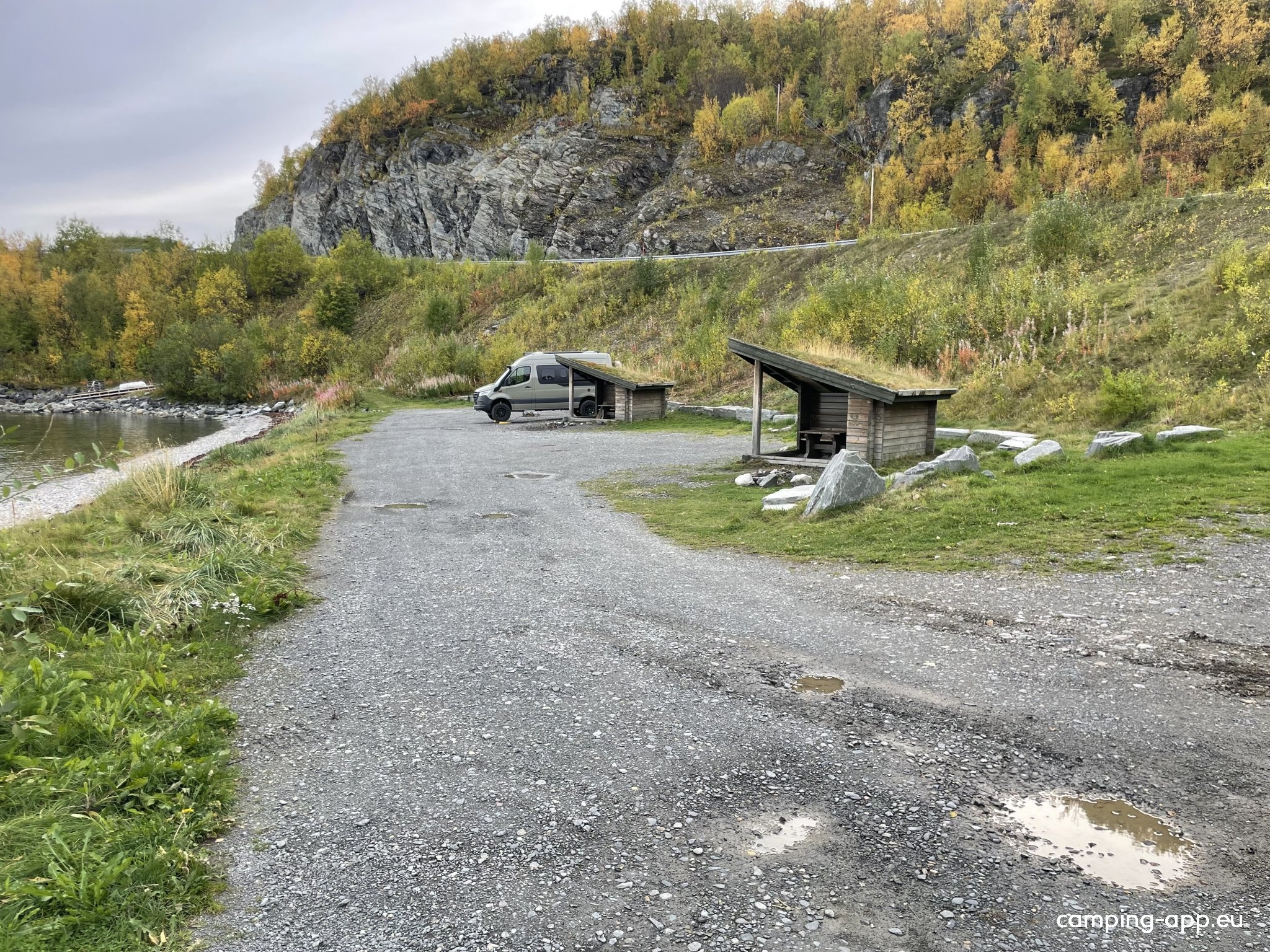 Fornesvika Rasteplass — Public Parking in Alta