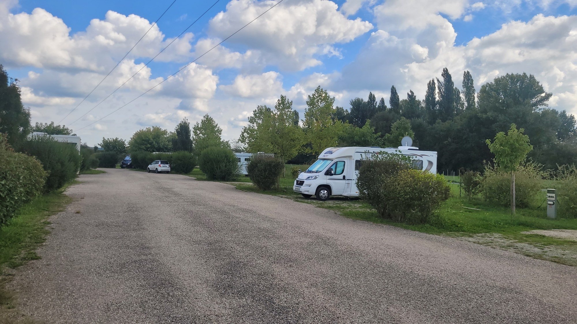 Aire de Camping Car La Saint-Germinoise — Sítio para autocaravanas in Saint-Germain-et-Mons