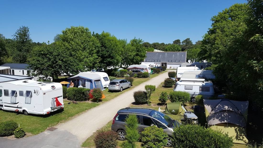 Camping Pen Palud — Area da campeggio in Ploemeur