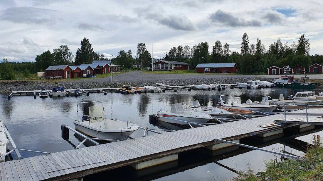 Siknäs småbåtshamn — Area Autocaravanas in Töre