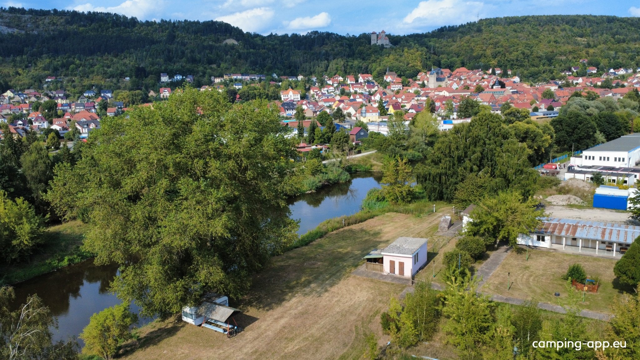 Campingplatz Altes Freibad Treffurt — Campingplats in Treffurt