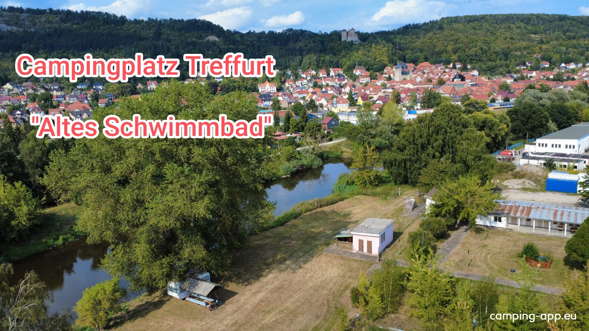 Campingplatz Altes Freibad Treffurt — Kamp yeri in Treffurt