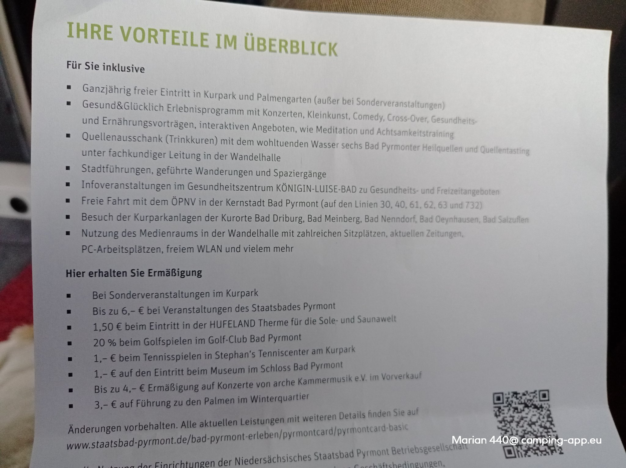 Stellplatz an der Hufelandtherme — Foto 3