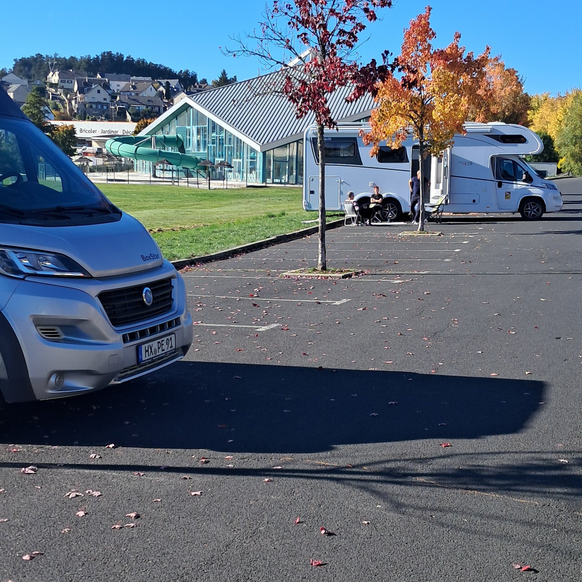 Rue de Pontet — Ställplats in Saint-Chély-d'Apcher