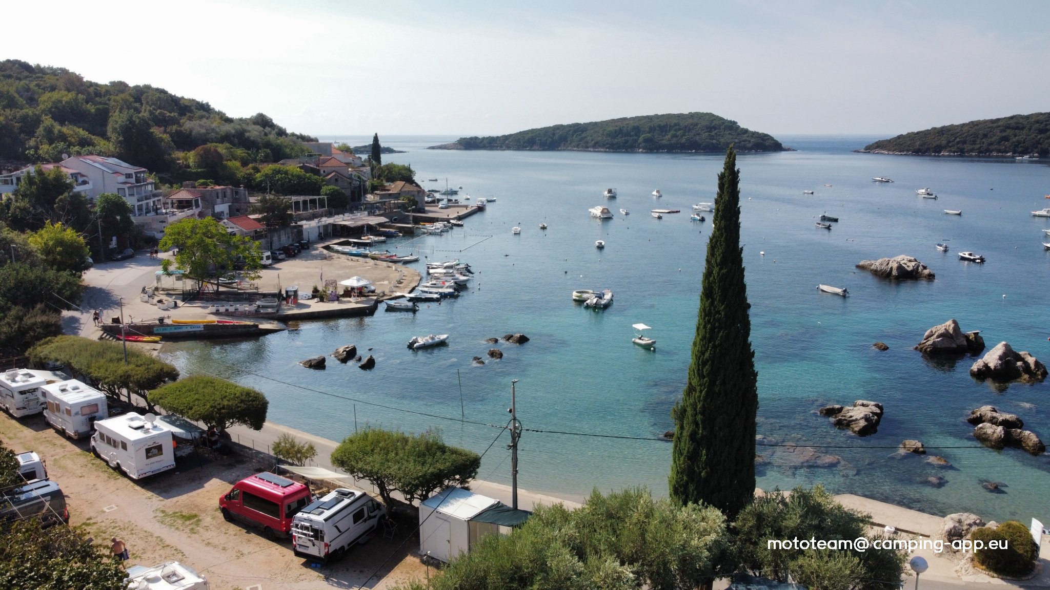 Camping Vidak — Campingplatz in Molunat