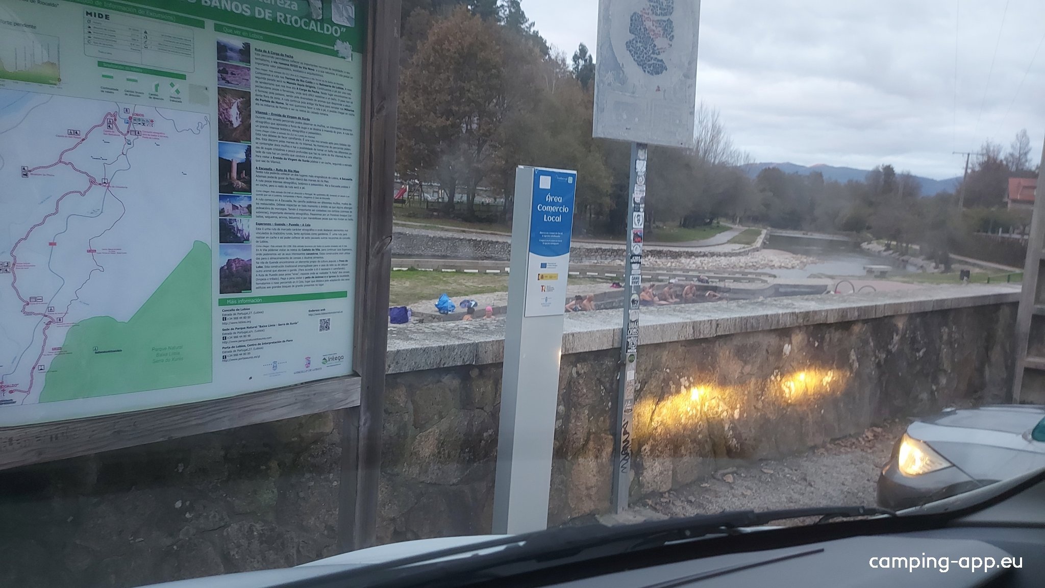 Lobios Thermal — Stellplatz in Os Baños