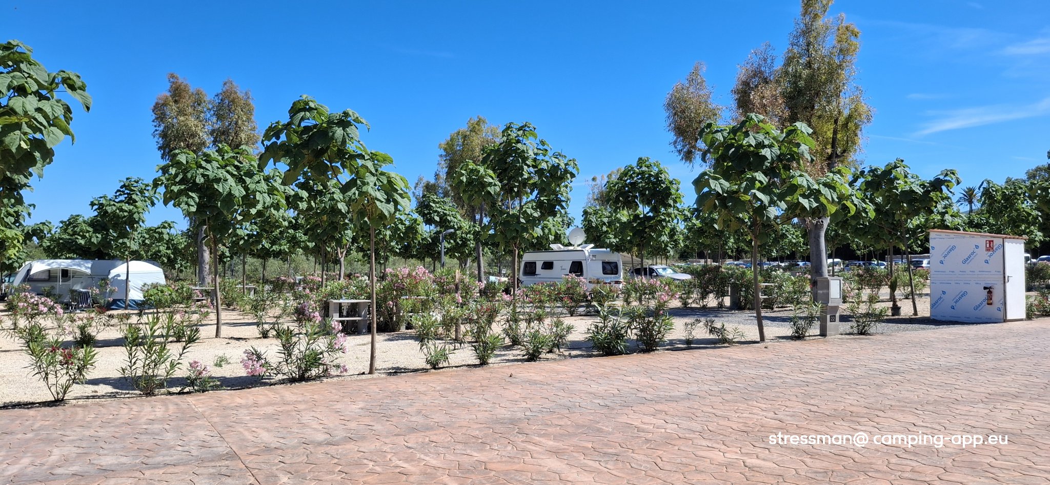 Camping Peñiscola — Area da campeggio in Peníscola