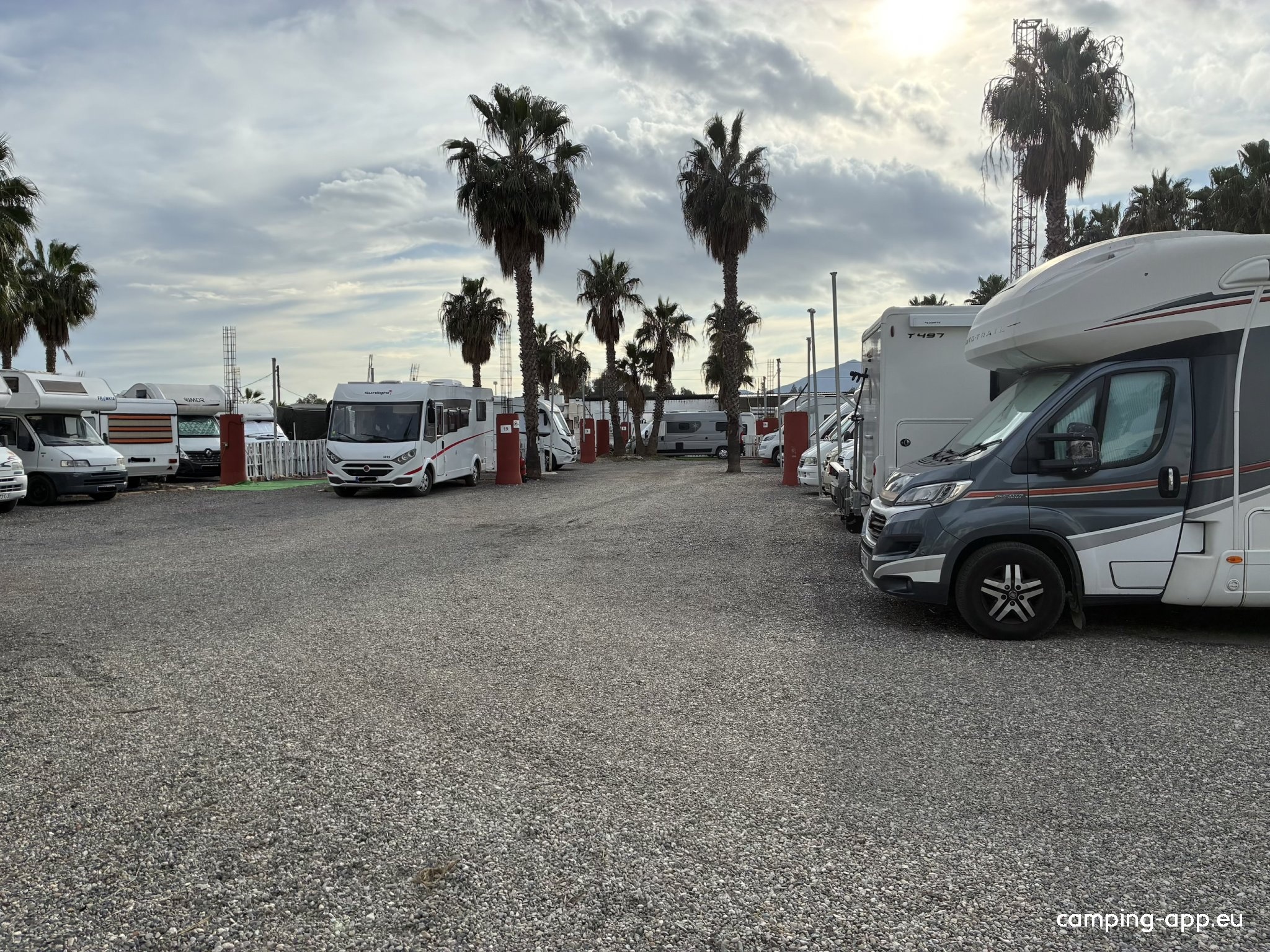 Parking Rivera — Bobilplass in Málaga