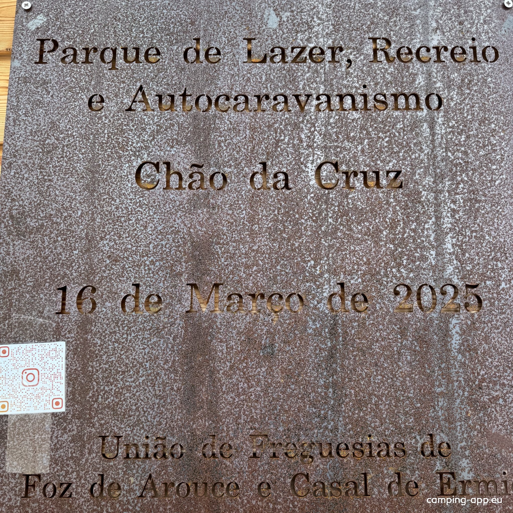 Parque de Lazer Recreio e Autocaravanismo Chao da Cruz — Area di sosta in Lousã
