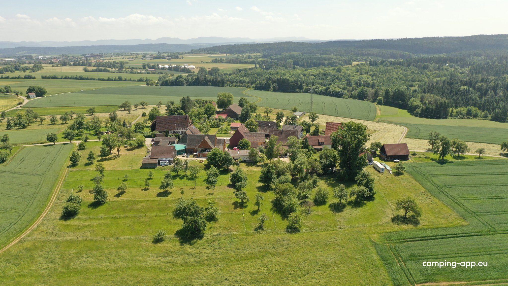 Stellplatz an der Pferdeweide — Na soukromém pozemku in Haigerloch