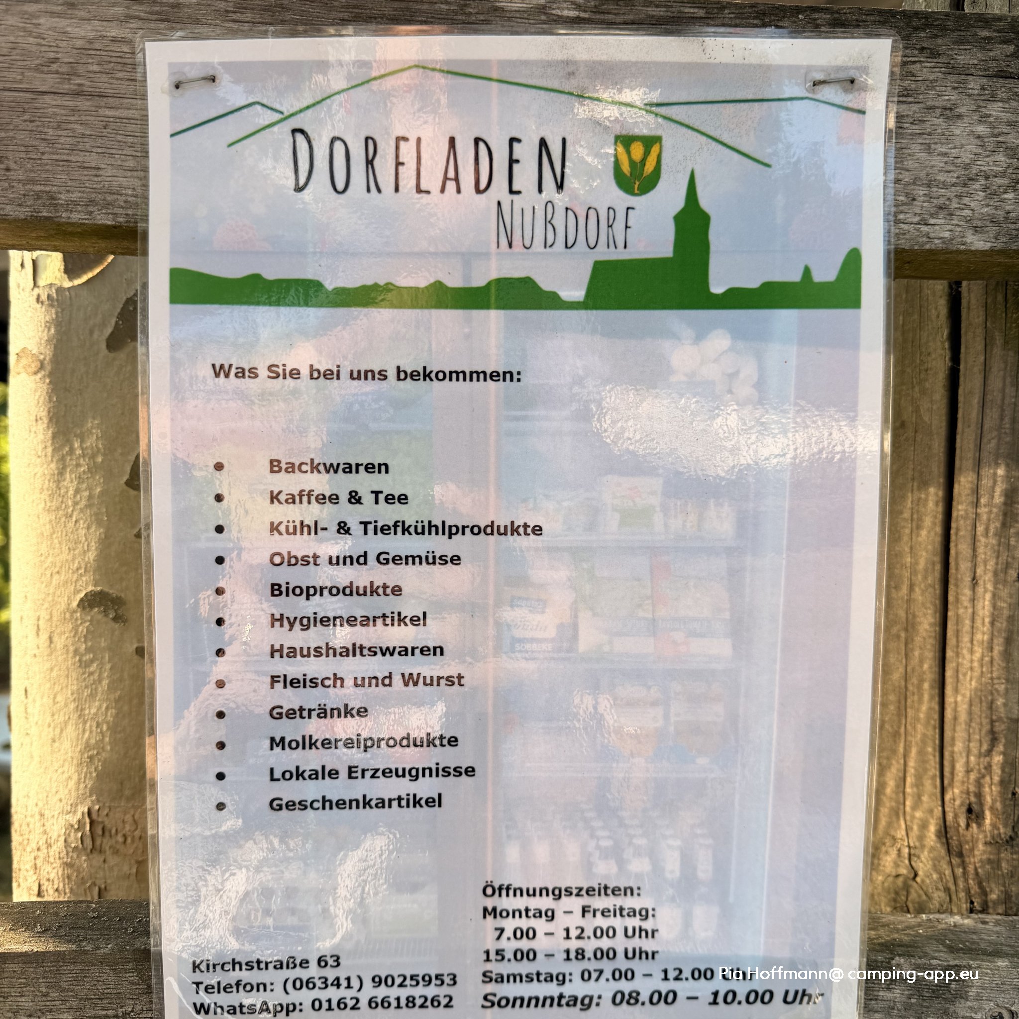 Stellplatz am Weingut Lorentz — Foto 2