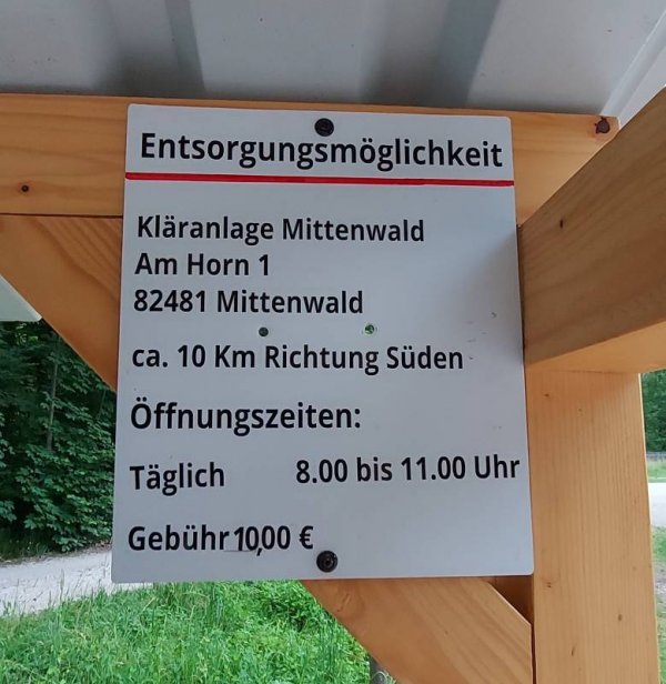 Nachtparkplatz Einsiedl — Foto 3