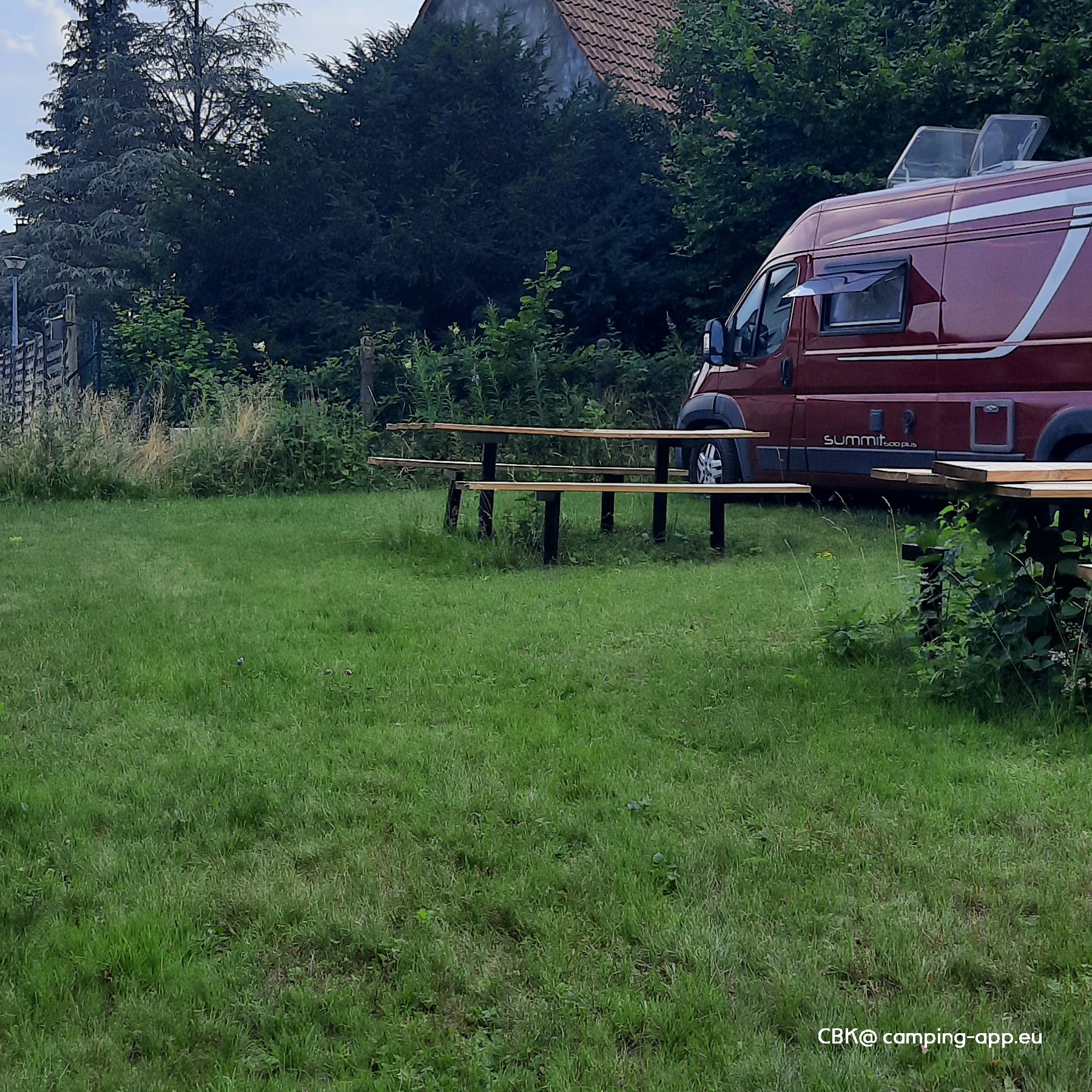 Stellplatz Saâles (Bas-Rhin) — Camperplaats in Saales