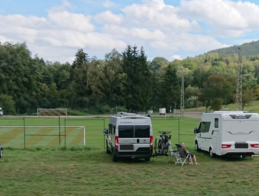 Wohnmobilstellplatz am Silzer See — Місце для кемперів in Silz