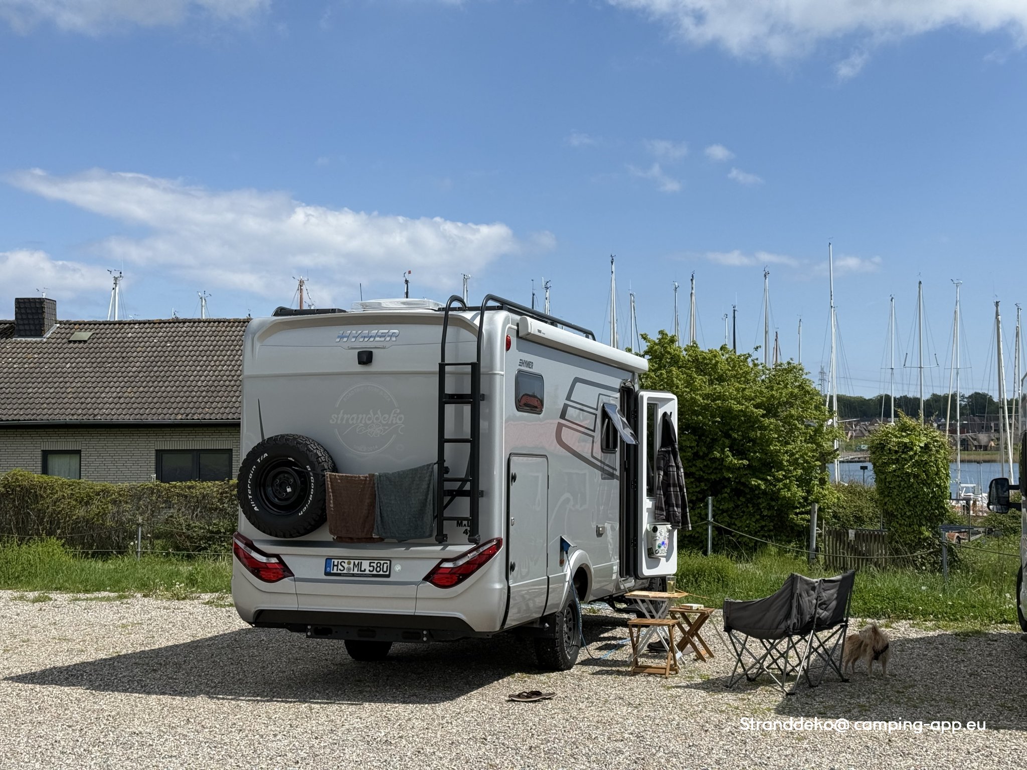 Stellplatz Nordhafen / Ancker Yachting