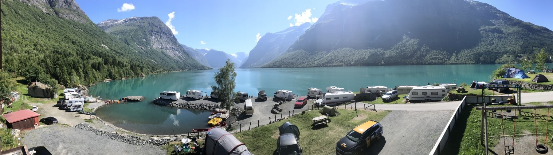 Sande Camping — Campingplads in Loen