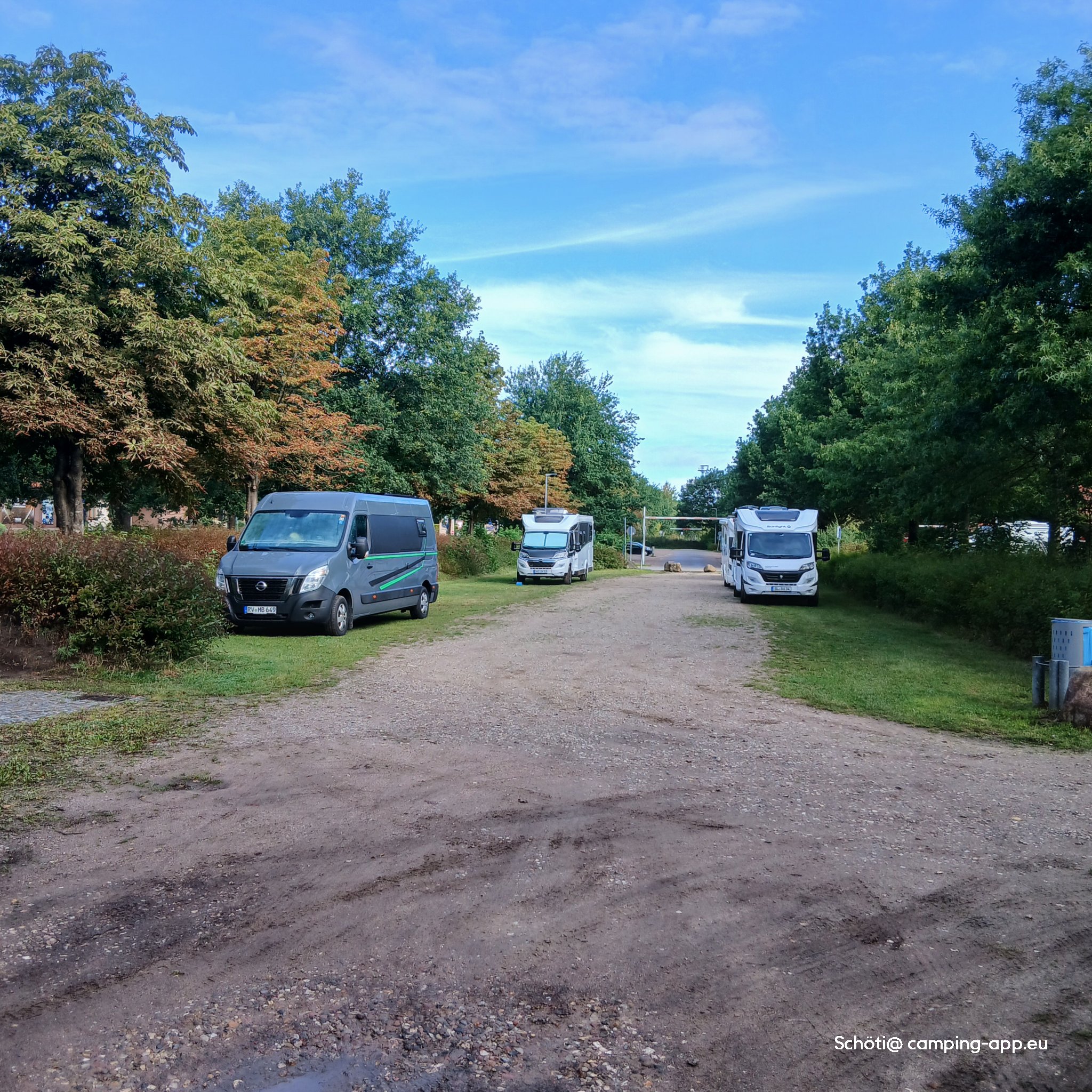 Stellplatz an der HolstenTherme Kaltenkirchen — Aire camping car in Kaltenkirchen
