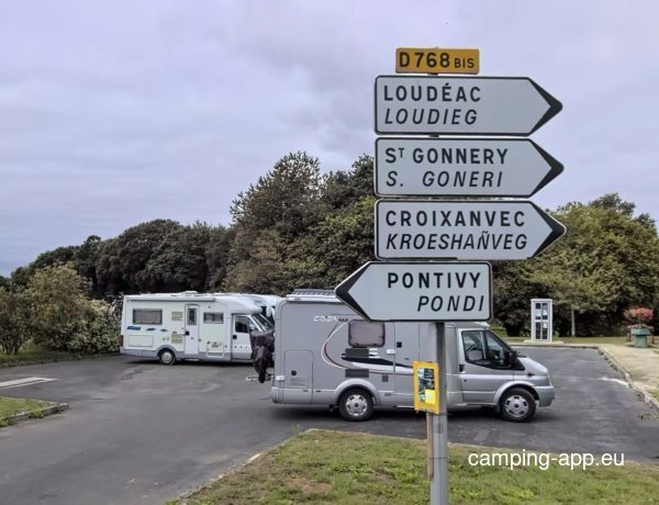 Stellplatz Saint-Gérand-Croixanvec