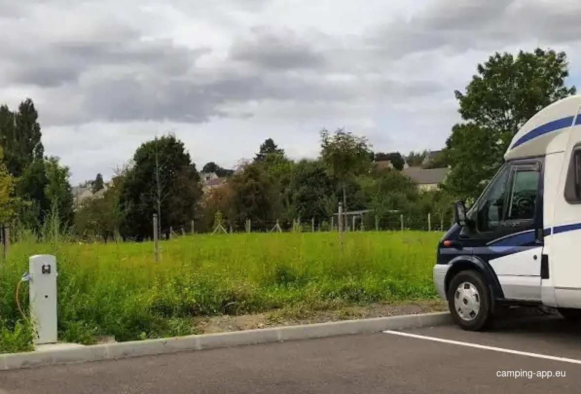Stellplatz Condé-sur-Vire — Ställplats in Condé-sur-Vire