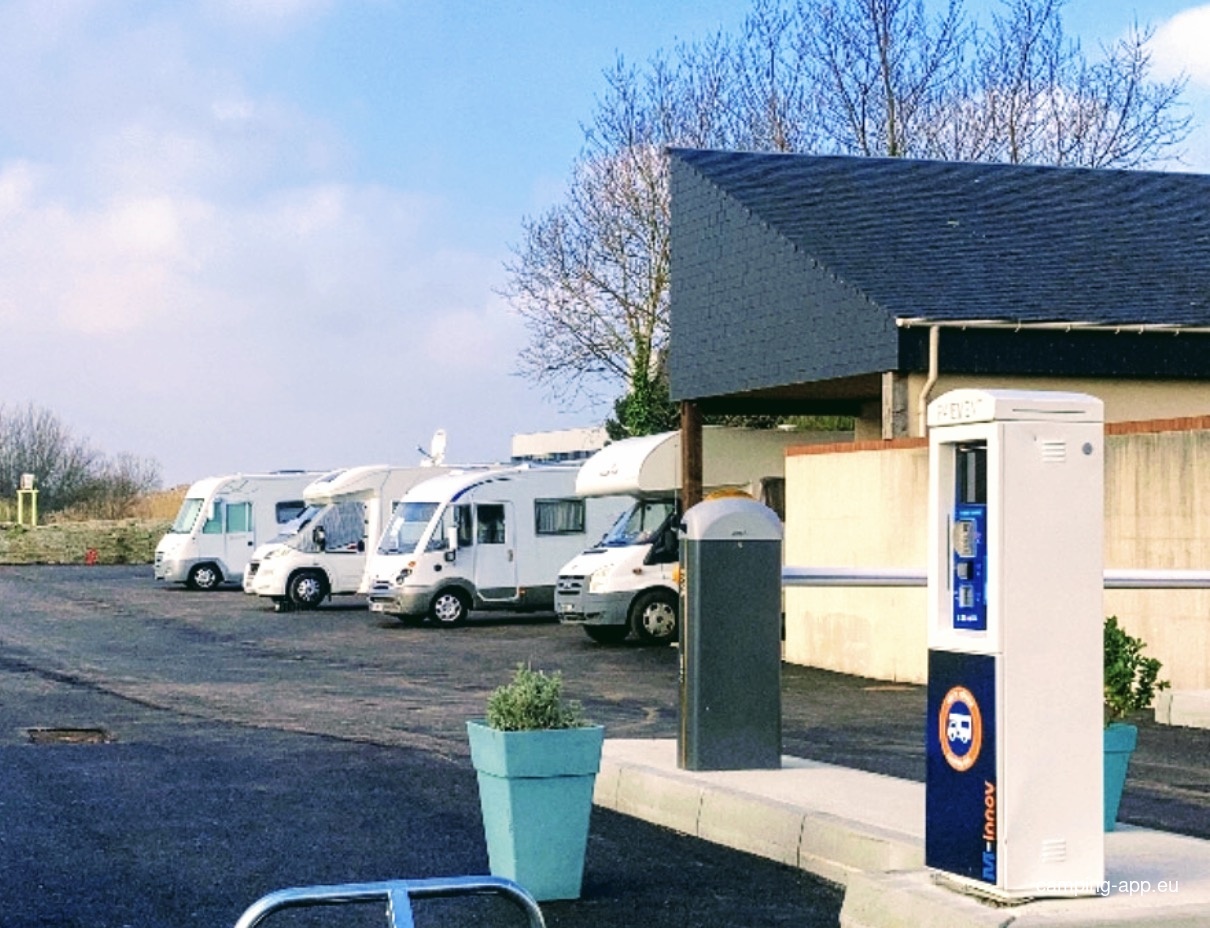 Stellplatz Cherbourg-en-Cotentin — Camperplads in Cherbourg-en-Cotentin