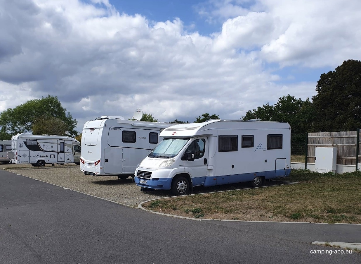 Stellplatz Bagnoles de l'Orne Normandie — Bobilplass in Bagnoles de l'Orne Normandie
