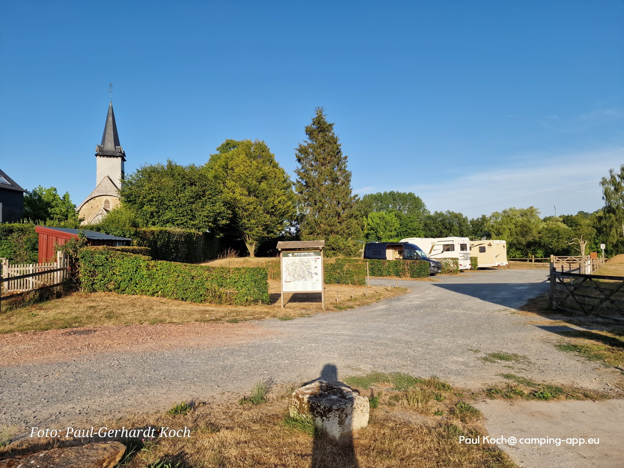 Stellplatz Courtonne-la-Meurdrac — Aire camping car in Courtonne-la-Meurdrac