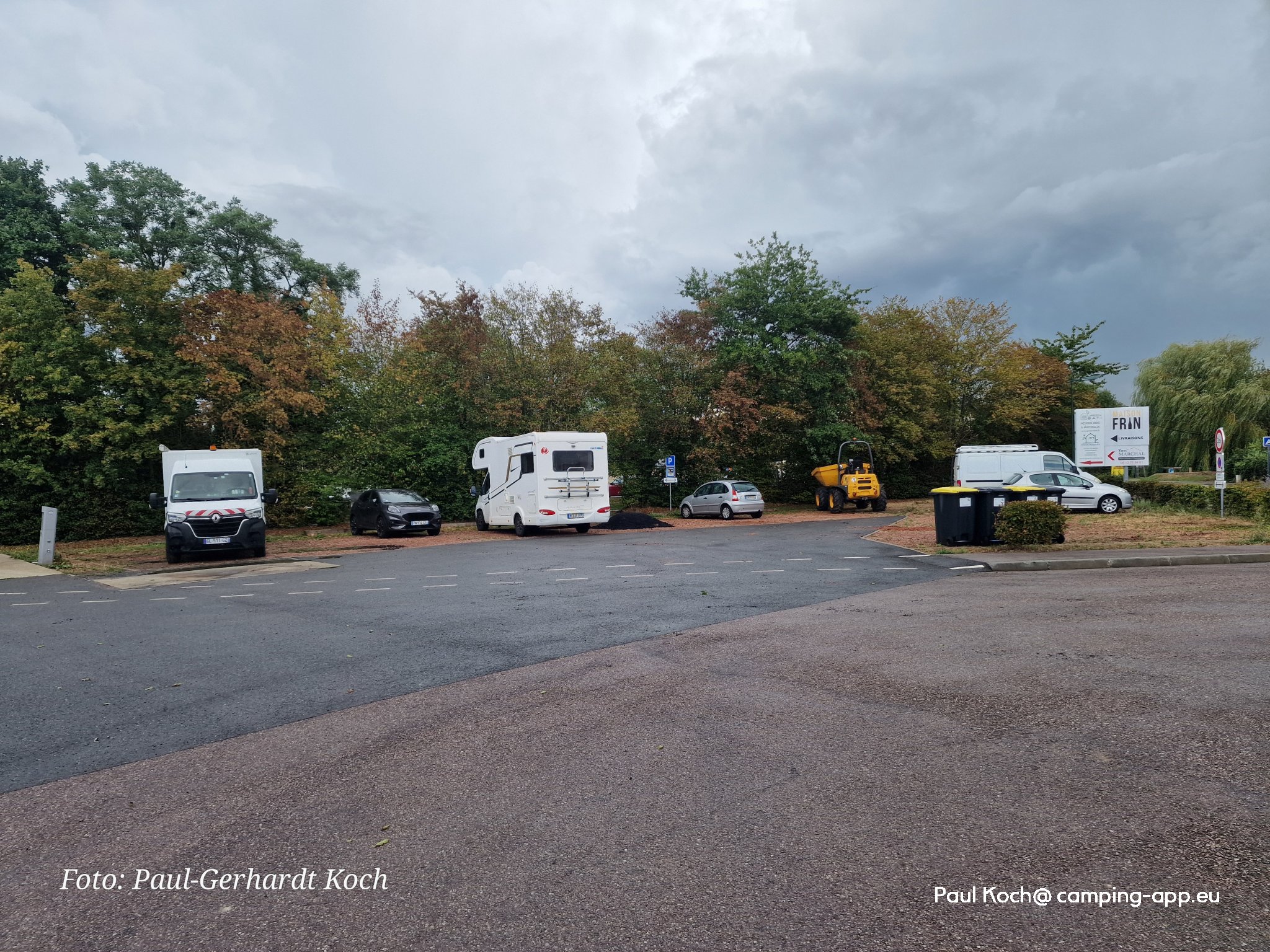 Stellplatz Mézidon Vallée d'Auge — Aire camping car in Mézidon Vallée d'Auge