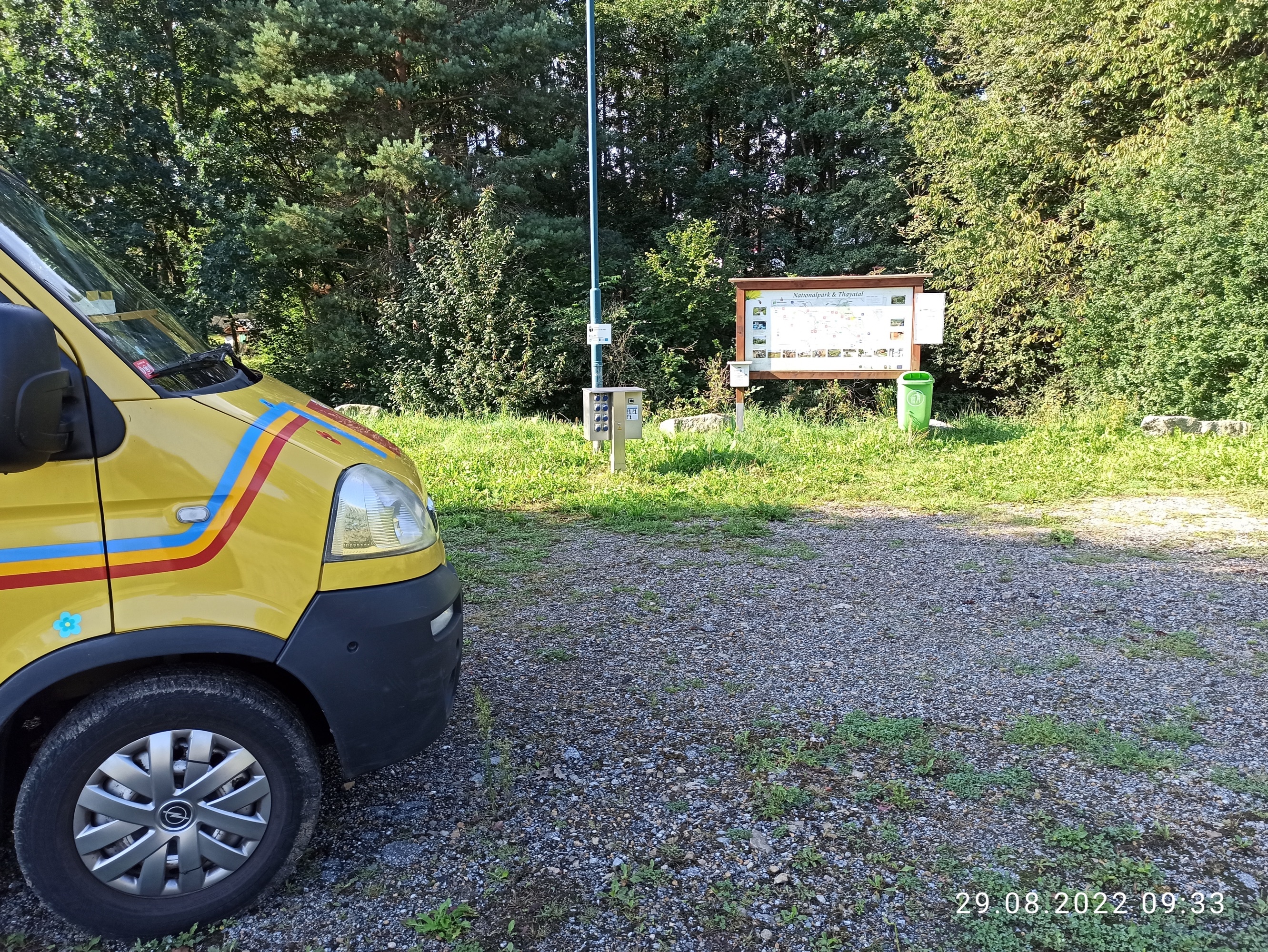 Stellplatz Karlstein an der Thaya — Campervan Site in Karlstein an der Thaya