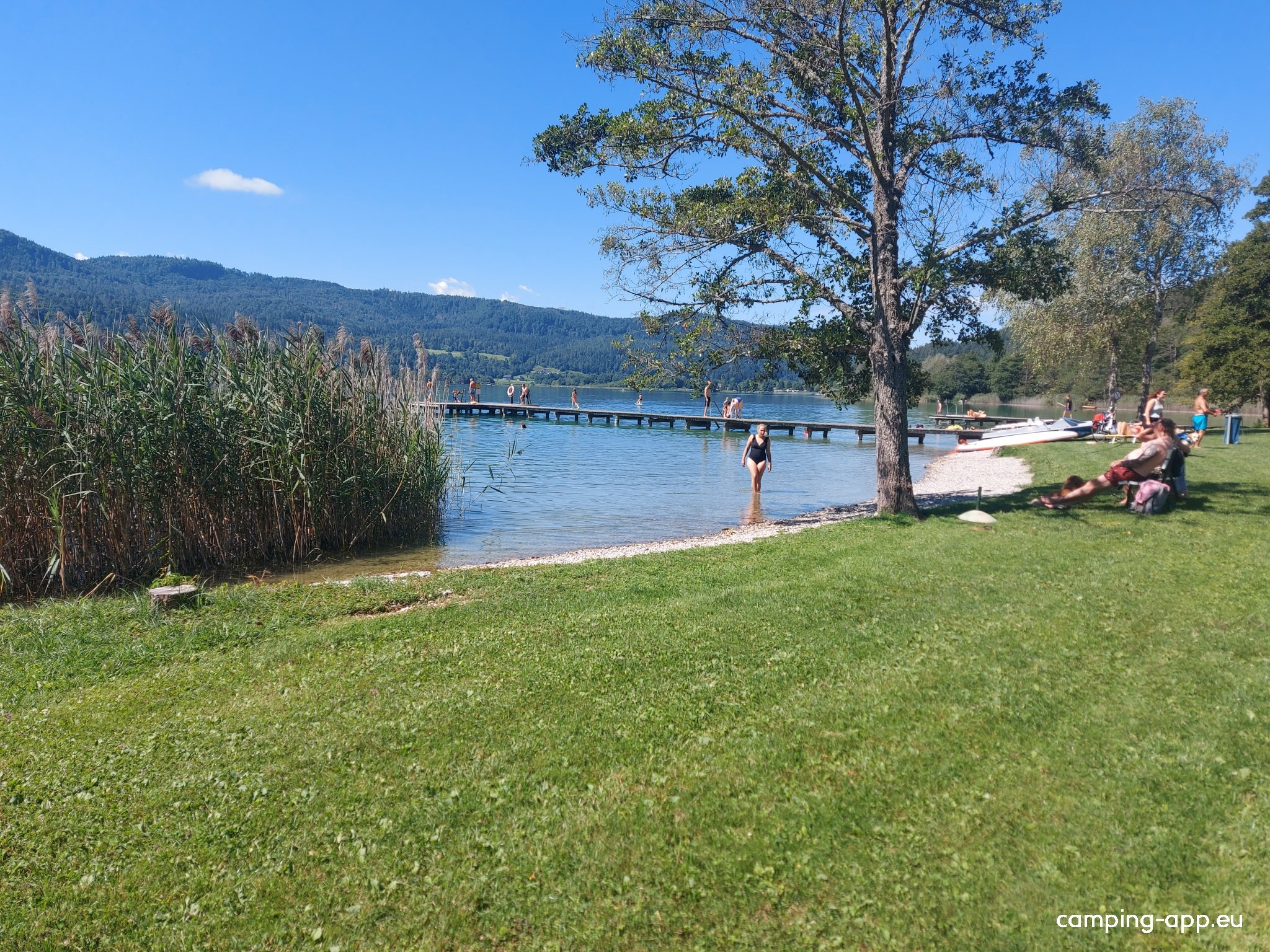 Campingplatz Strandcamping Brückler Nord — Sítio de acampamento in  Keutschach am See