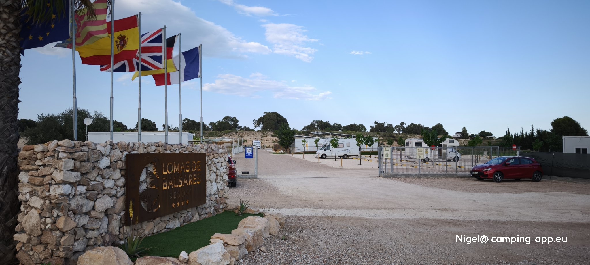Lomas de Balsares Camper Park — Area di sosta in Alicante