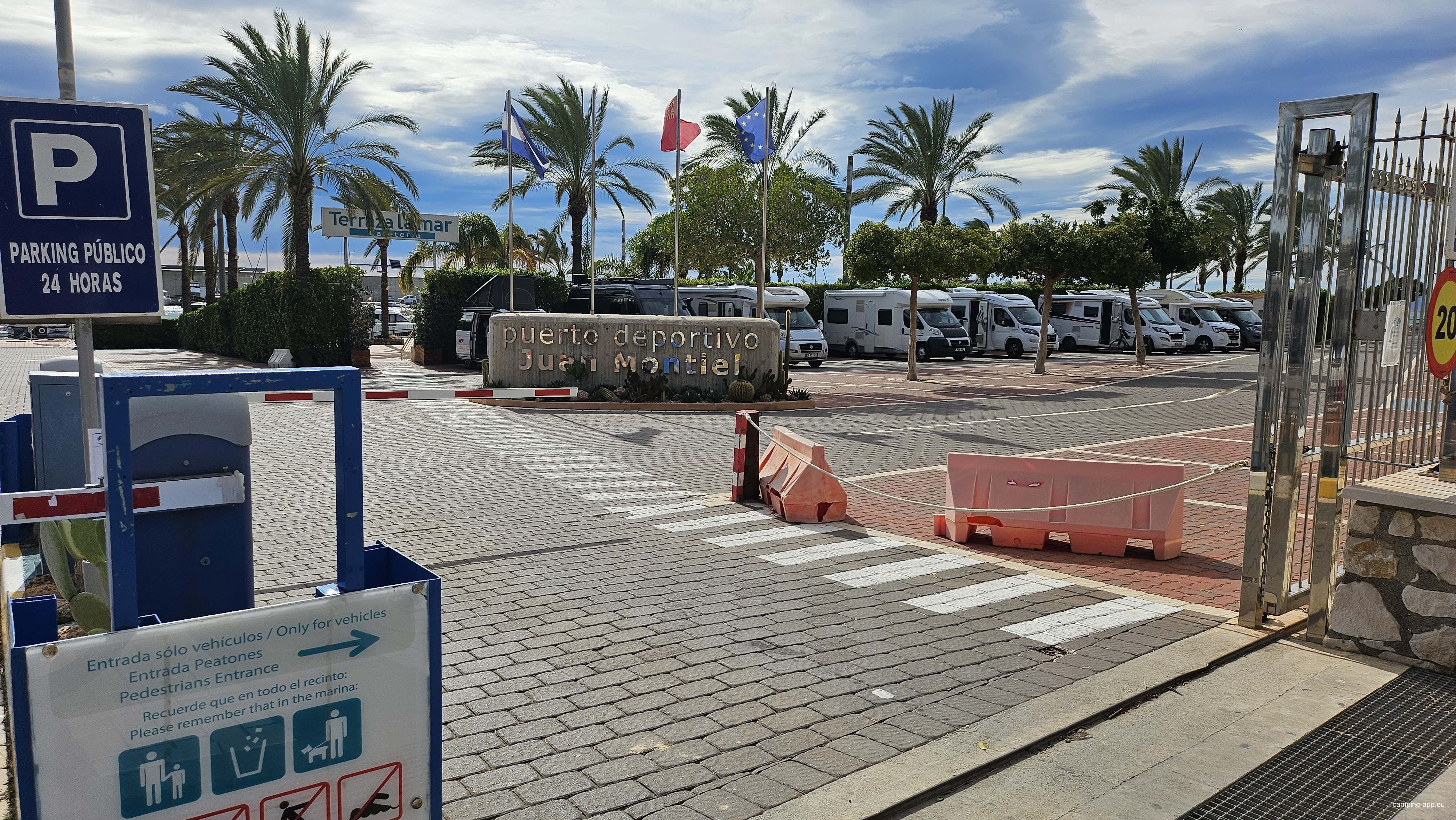 Puerto Deportivo Esculas Nauticas — Area di sosta in Águilas