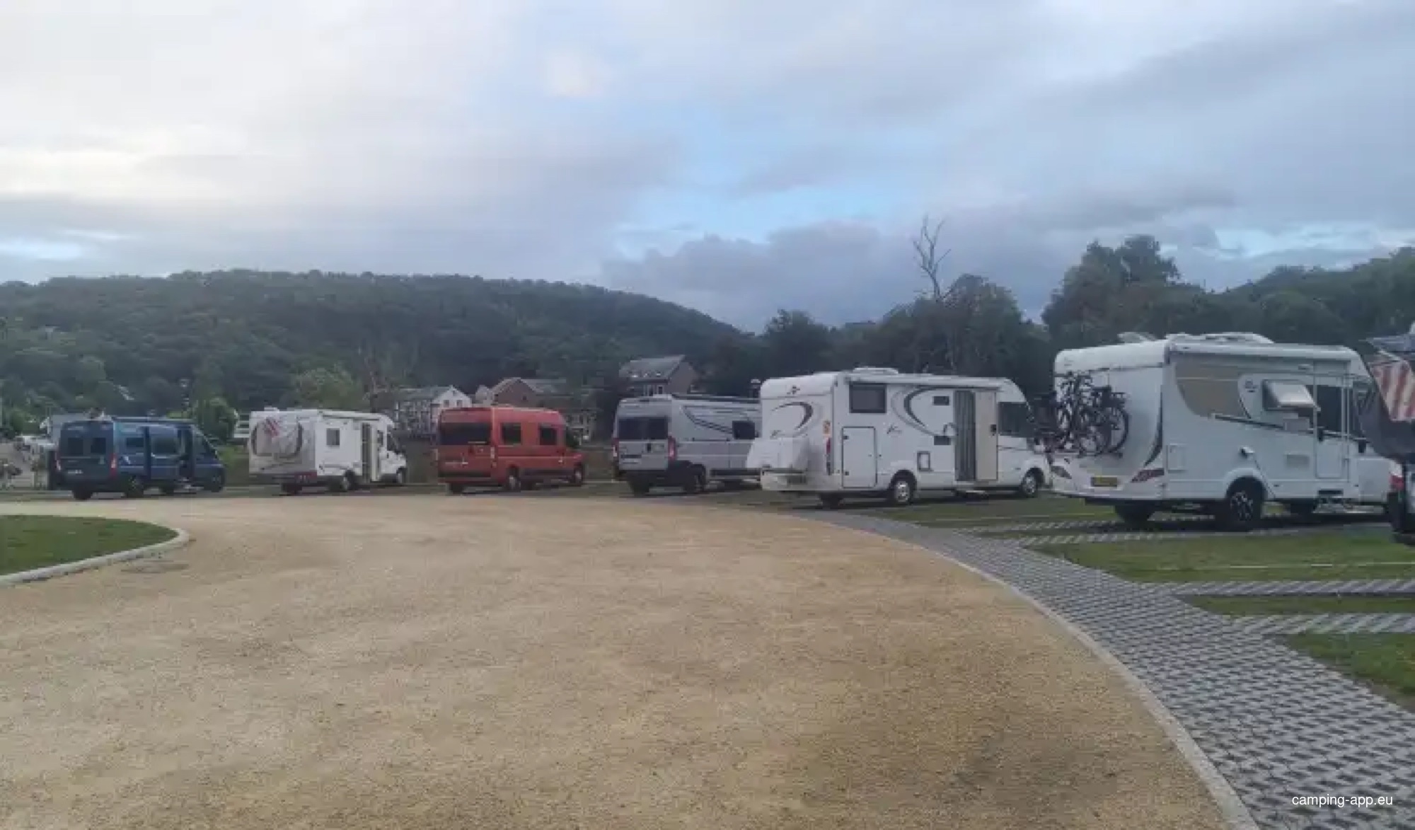 Camping-Car Park Esneux — Stellplatz in Esneux