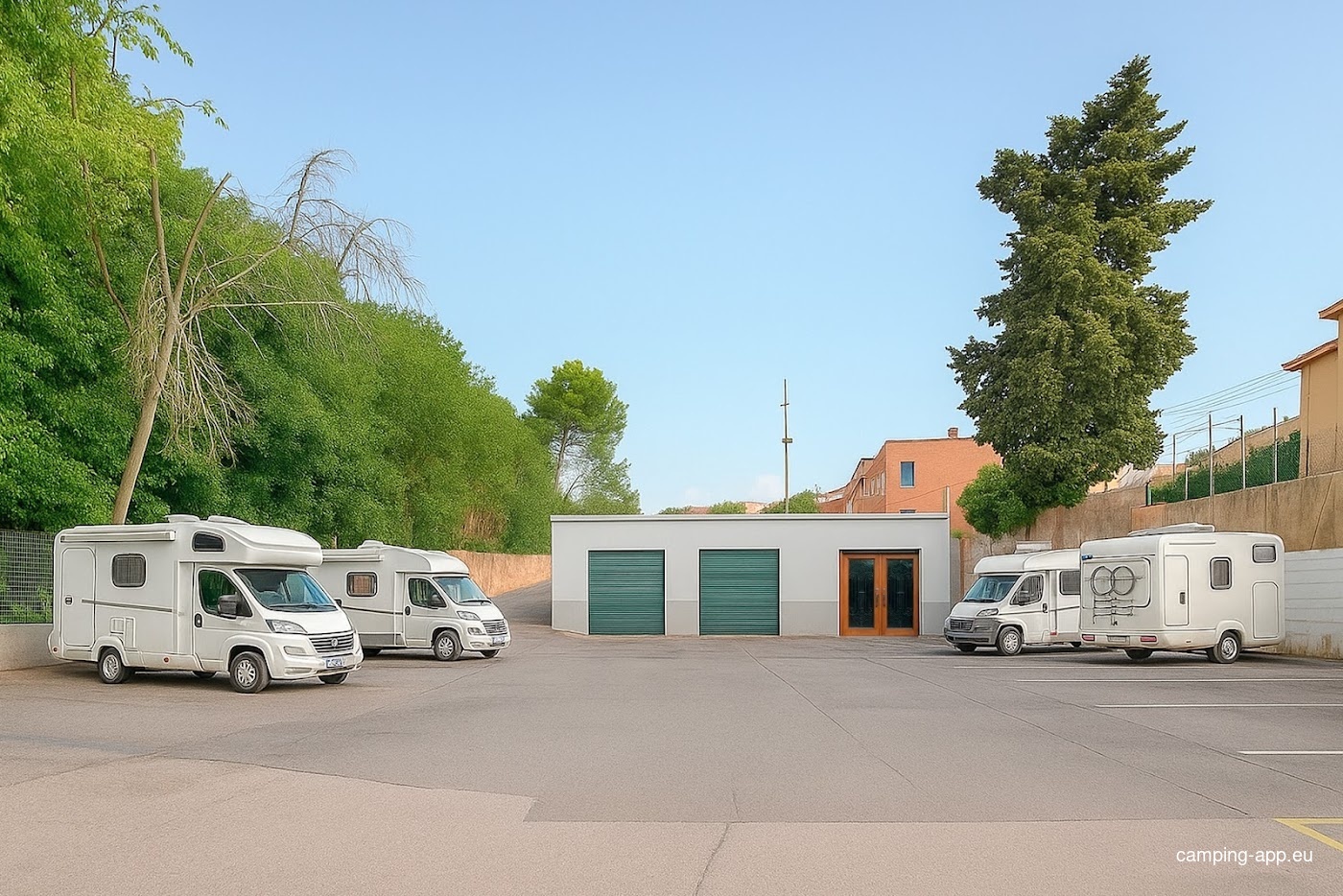 Wheels Rest — Ställplats in Barcelona