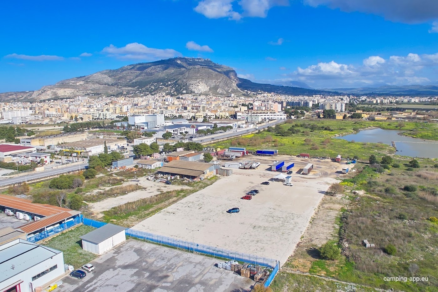 Parking Le Saline — Aire camping car in Trapani