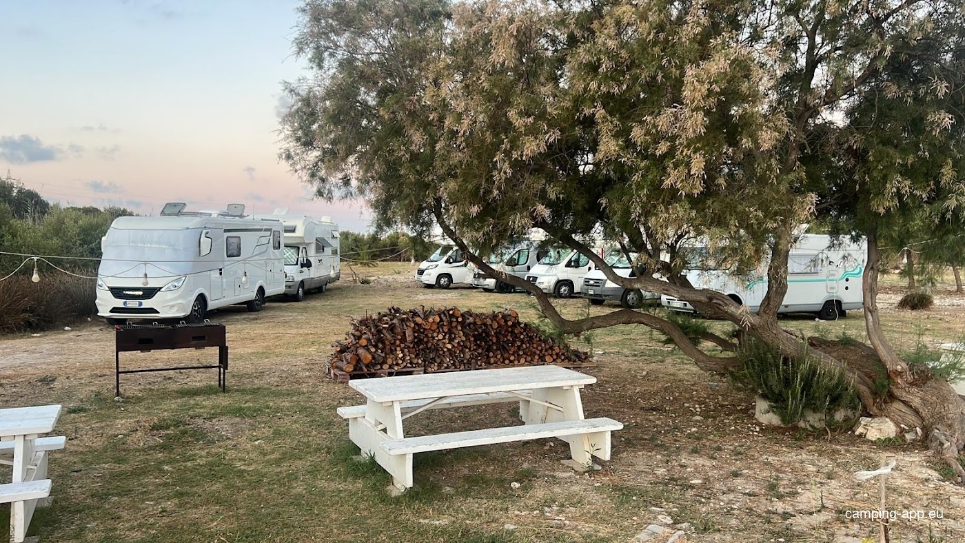 Parking Le Saline — Sp. parking dla kamperów in Trapani