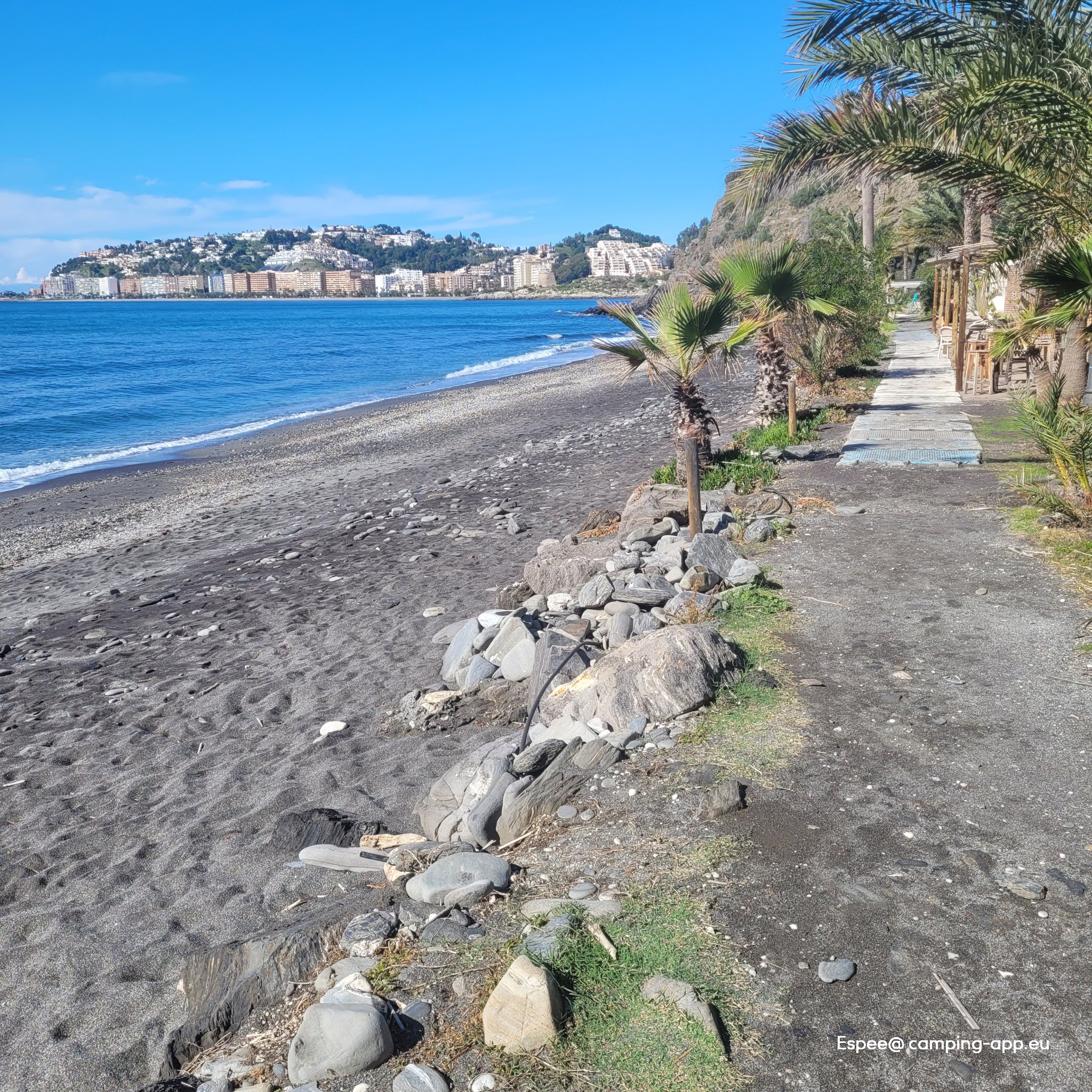 Aparcamiento Cabria — Area Autocaravanas in Almuñécar
