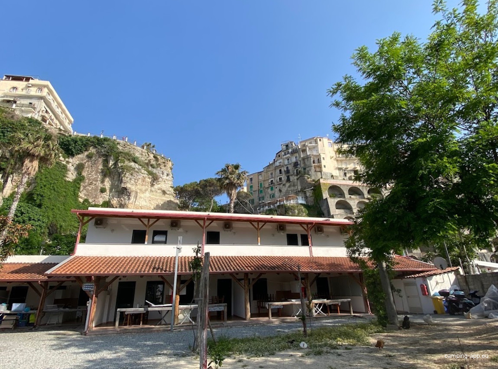 Mare Grande — Sp. parking dla kamperów in Tropea