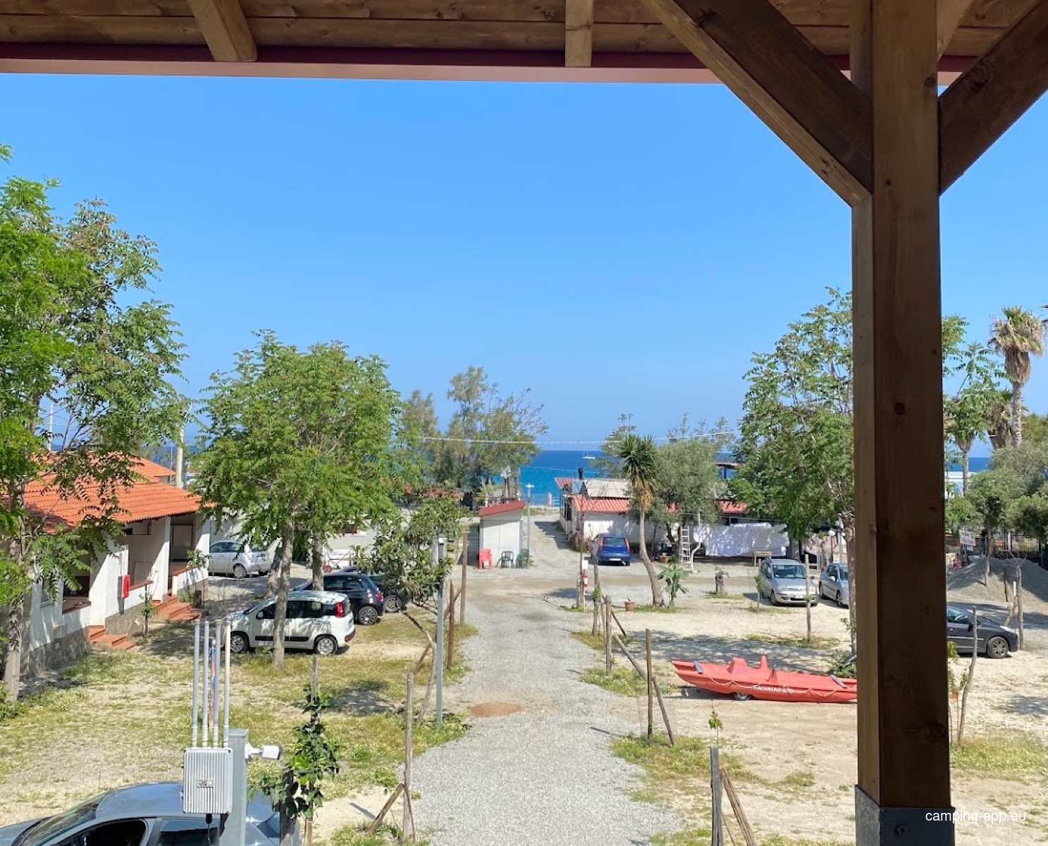 Mare Grande — Aire camping car in Tropea