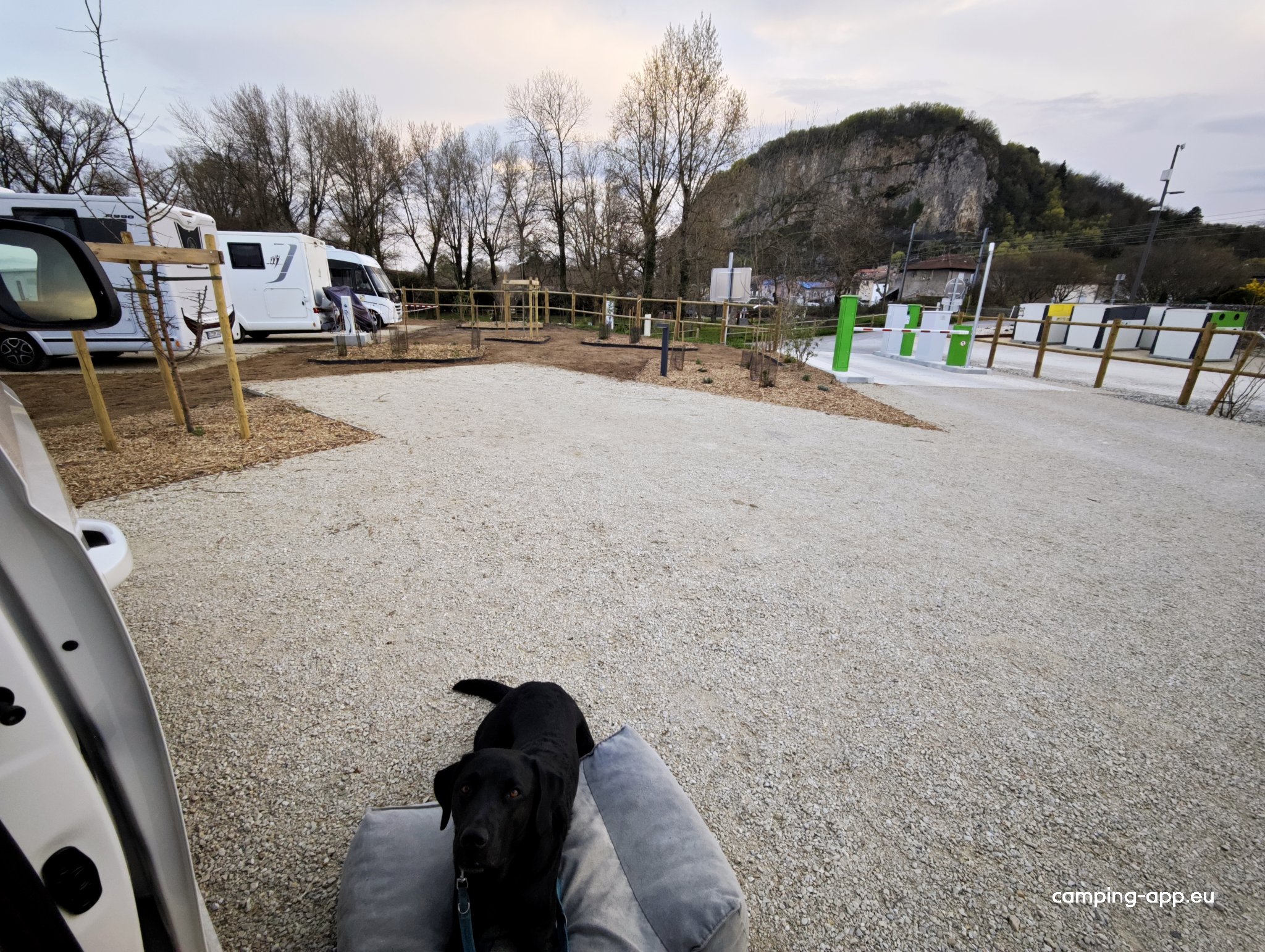 Camping-Car Parl — Area di sosta in Soyons