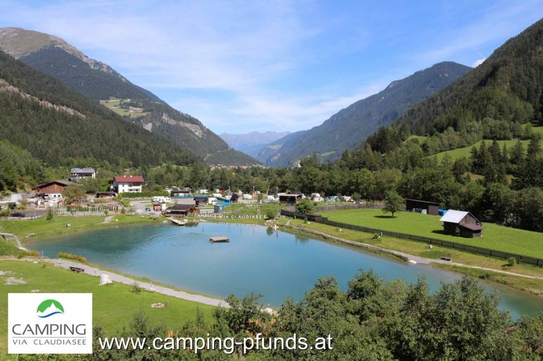 Campingplatz Via Claudiasee — Campingplatz in  Pfunds
