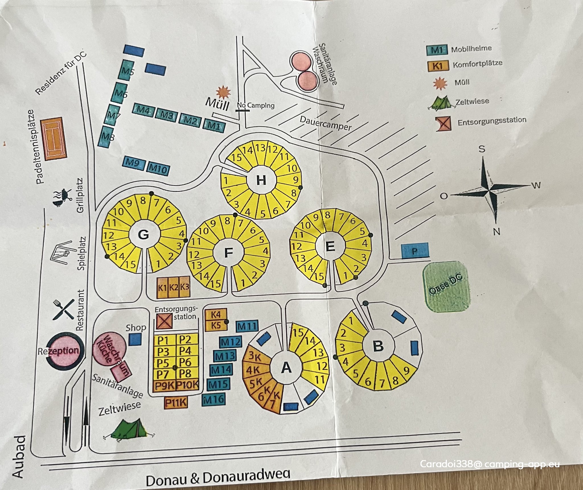 Campingplatz Donaupark Camping Tulln — Foto 5