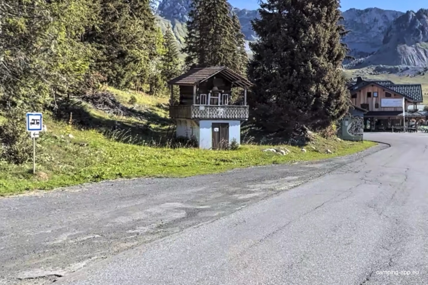 Stellplatz Mieussy — Ställplats in Mieussy