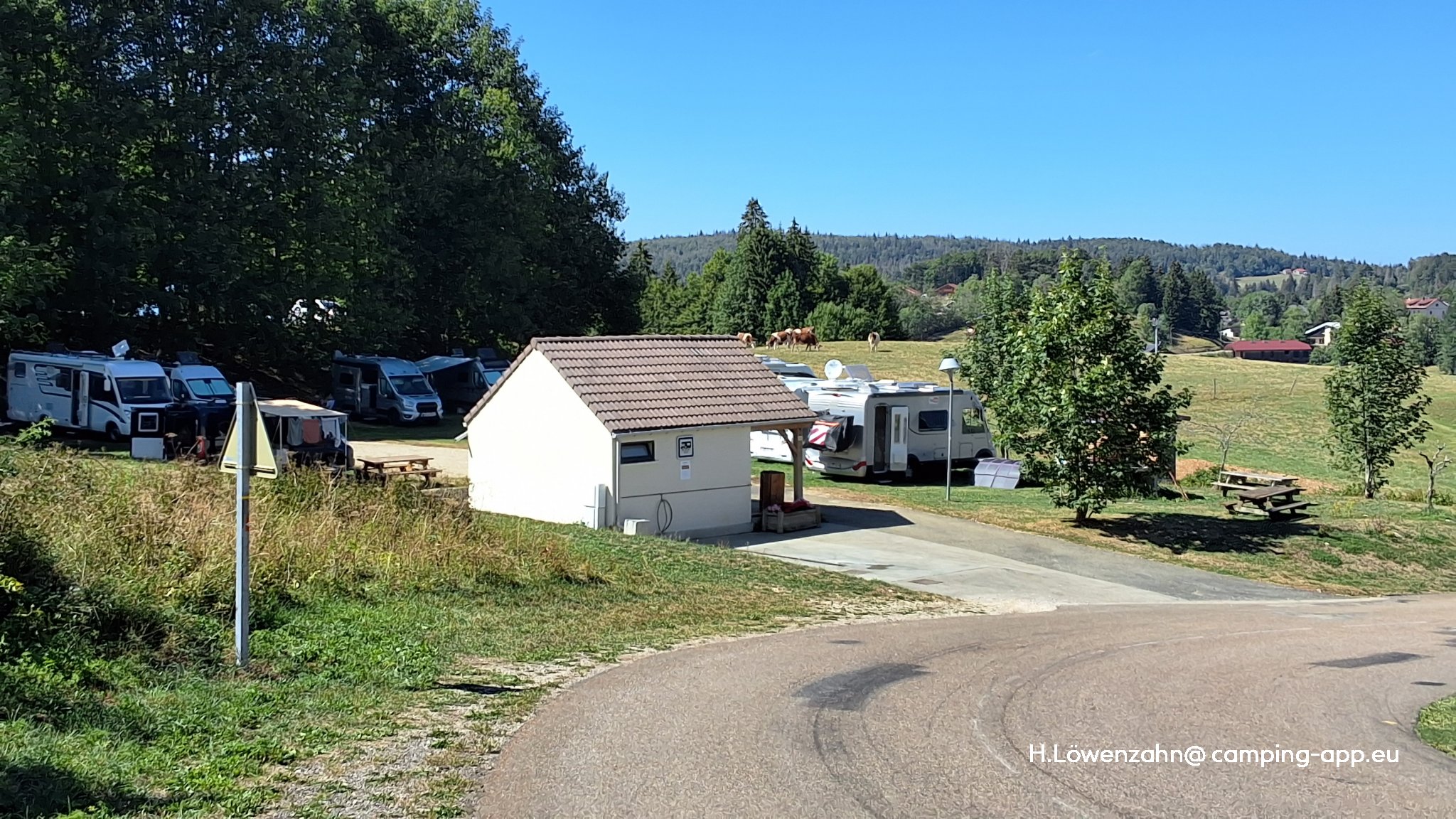 Stellplatz Lamoura — Foto 2