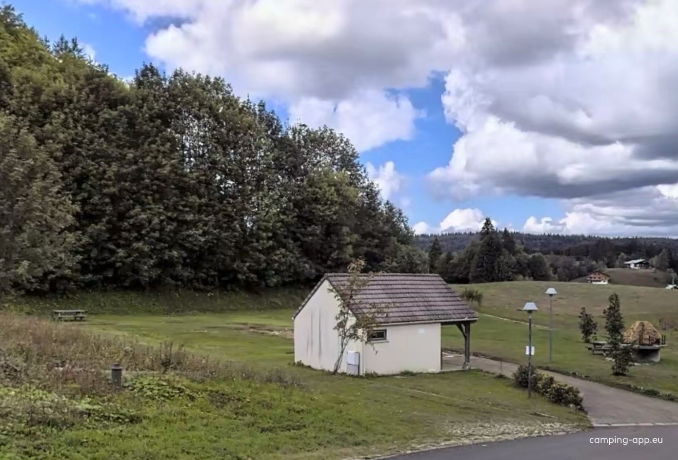 Stellplatz Lamoura — Campervan Site in Lamoura