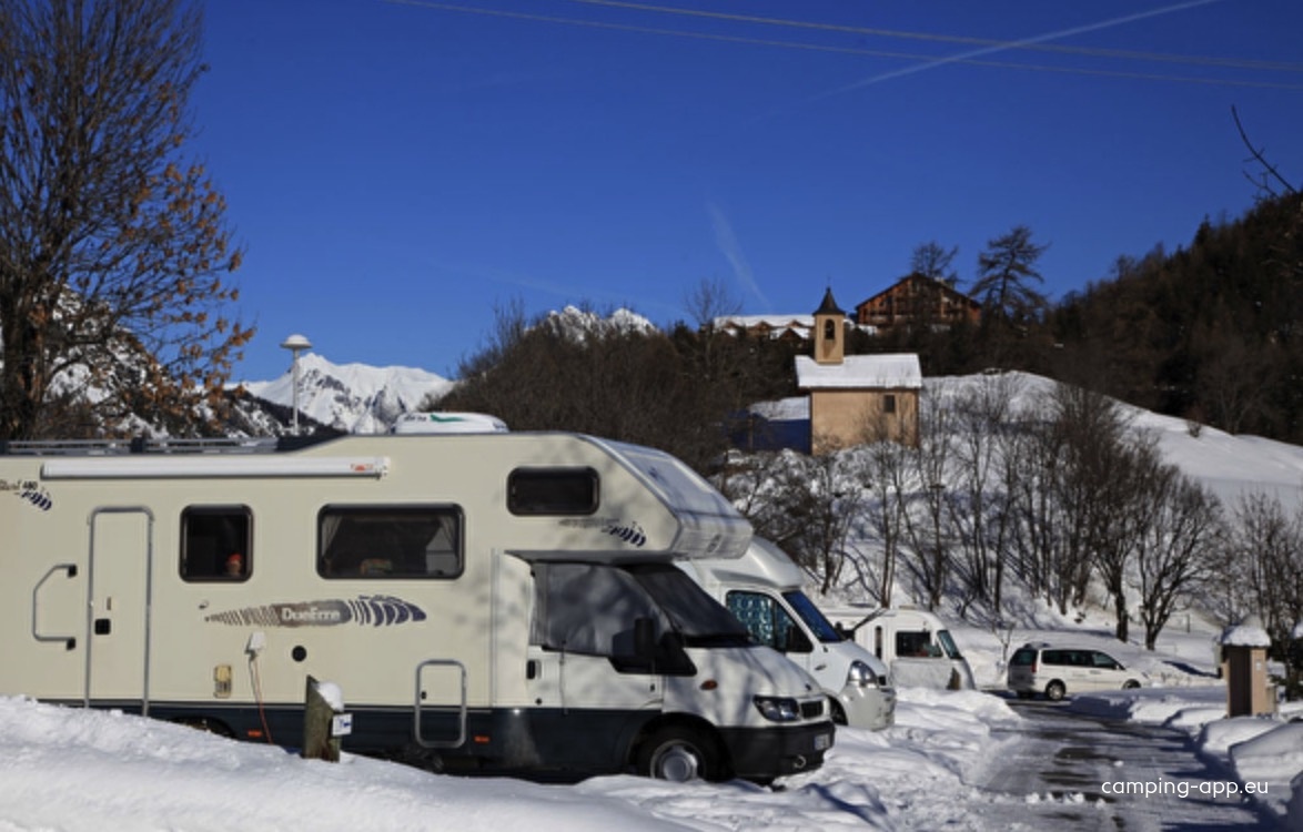 Camping Caravaneige de Sainte-Thècle — Kemp in Valloire